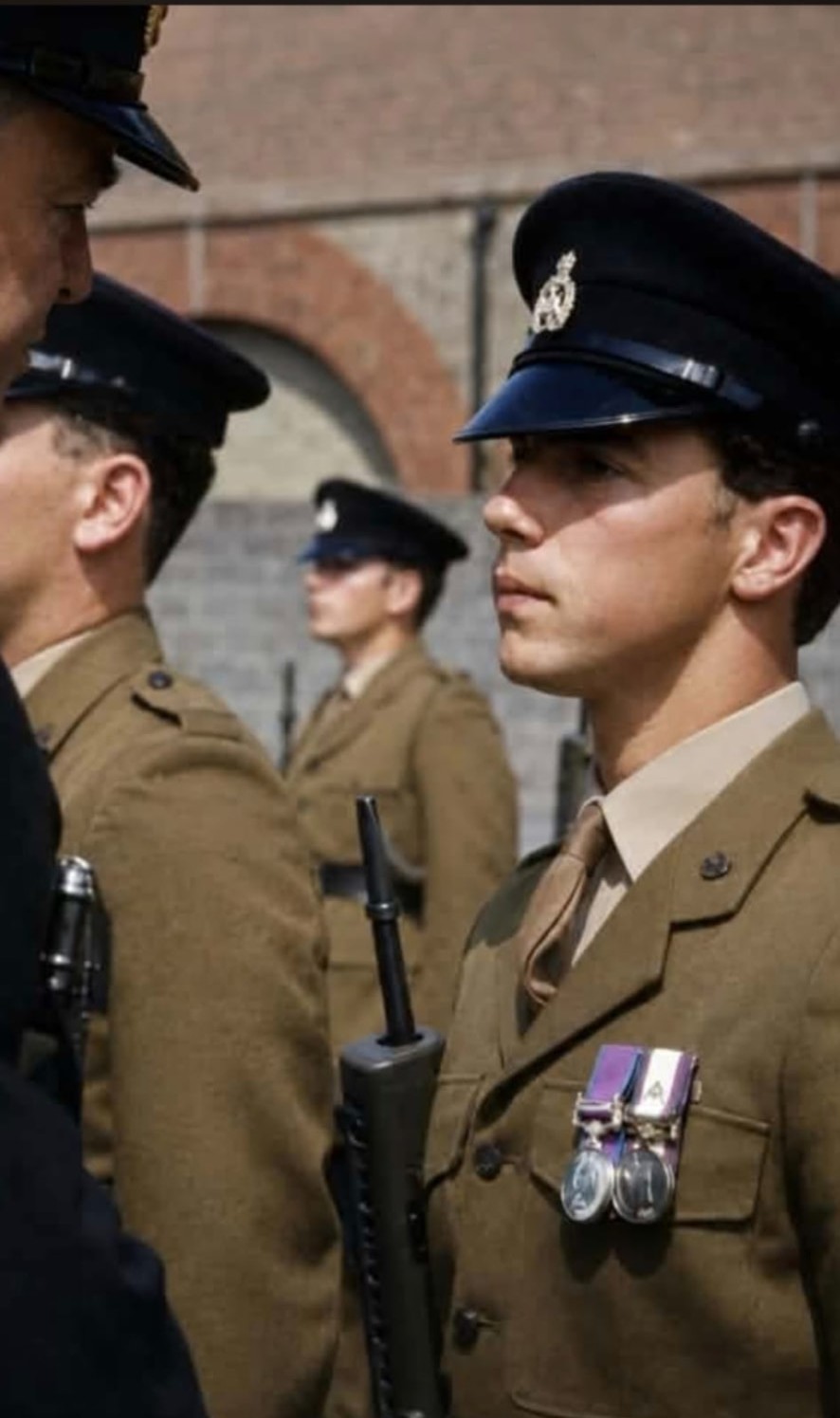 Steven, founder of Executive Ops, during his British Armed Forces service